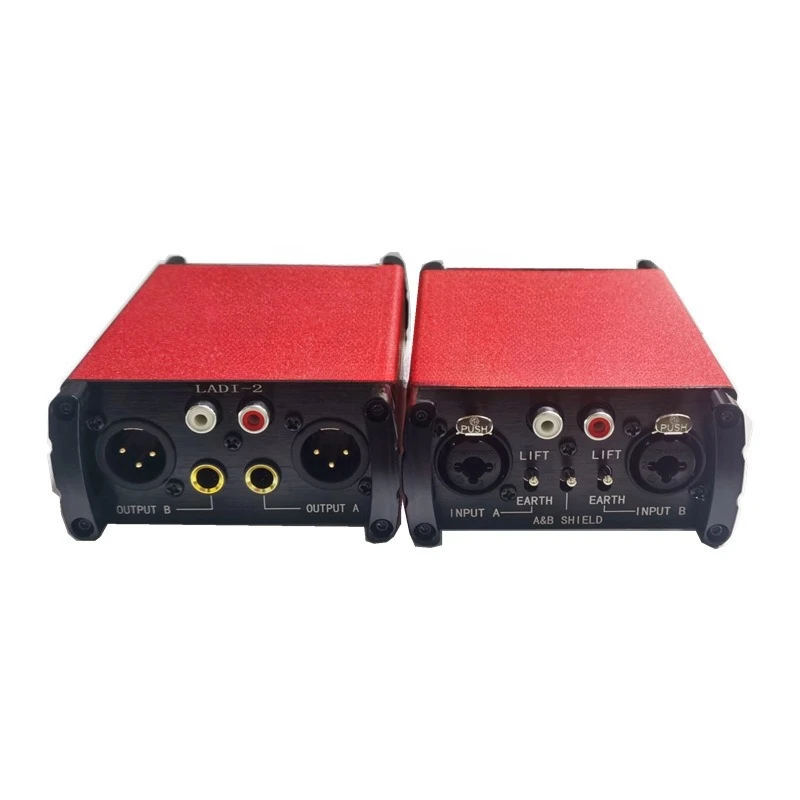 Audio Isolator 6.35 Audio Common Ground Filter Current Sound Noise Reduction DI Box Default