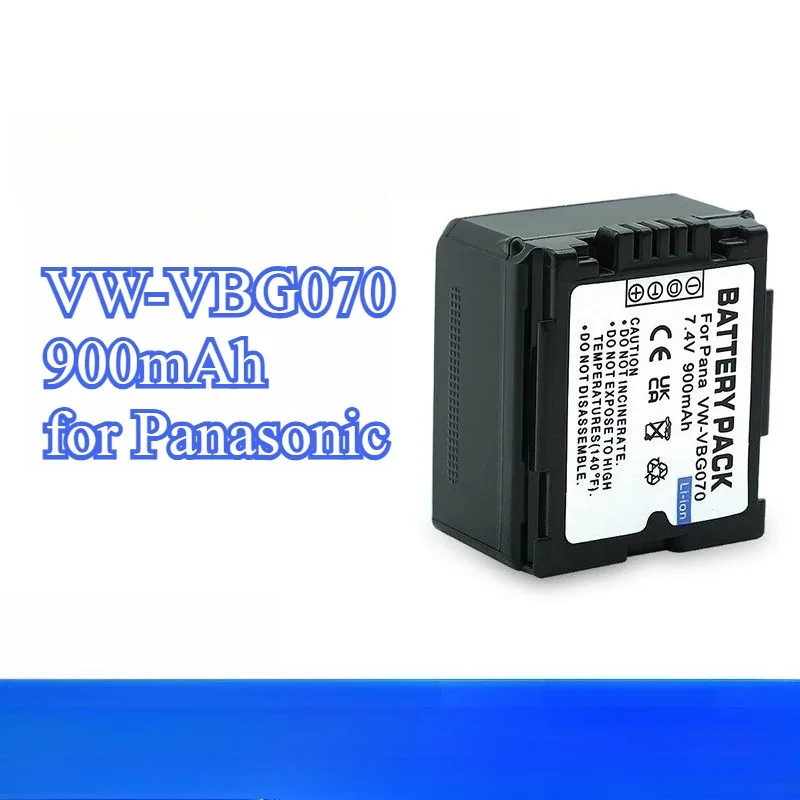 

900mAh Replacement Battery for Panasonic VW-VBG070 CGA-S001 DMW-BCA7 CGR-S001E Digital Camera Battery