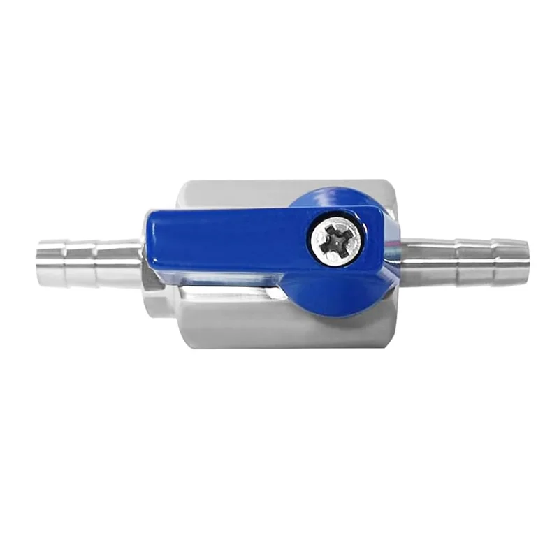 GYTB-MINI ボールバルブステンレス鋼 10 ミリメートルパゴダアダプタ 304 ハードウェア 2 ウェイガスボールバルブ尖った口ミニボールバルブ