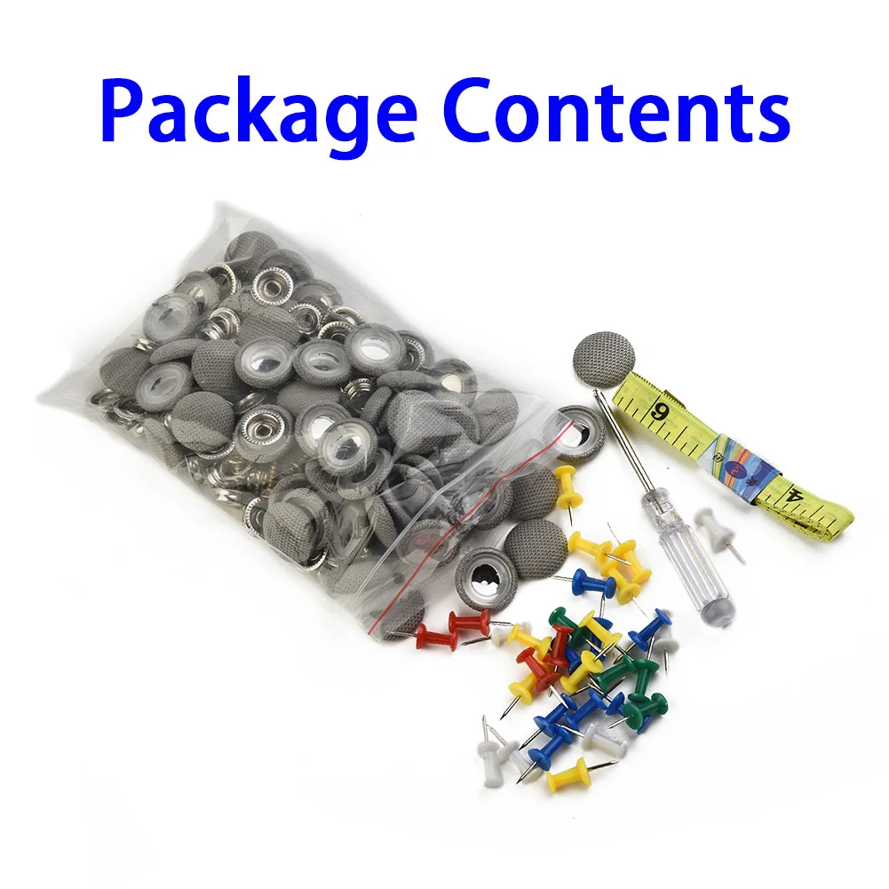60 Pcs Fastener Clips Car Roof Buckle Car Roof Repair Rivets Sagging for headliner Fix Repair Pins Snap Rivet Interior Mouldings