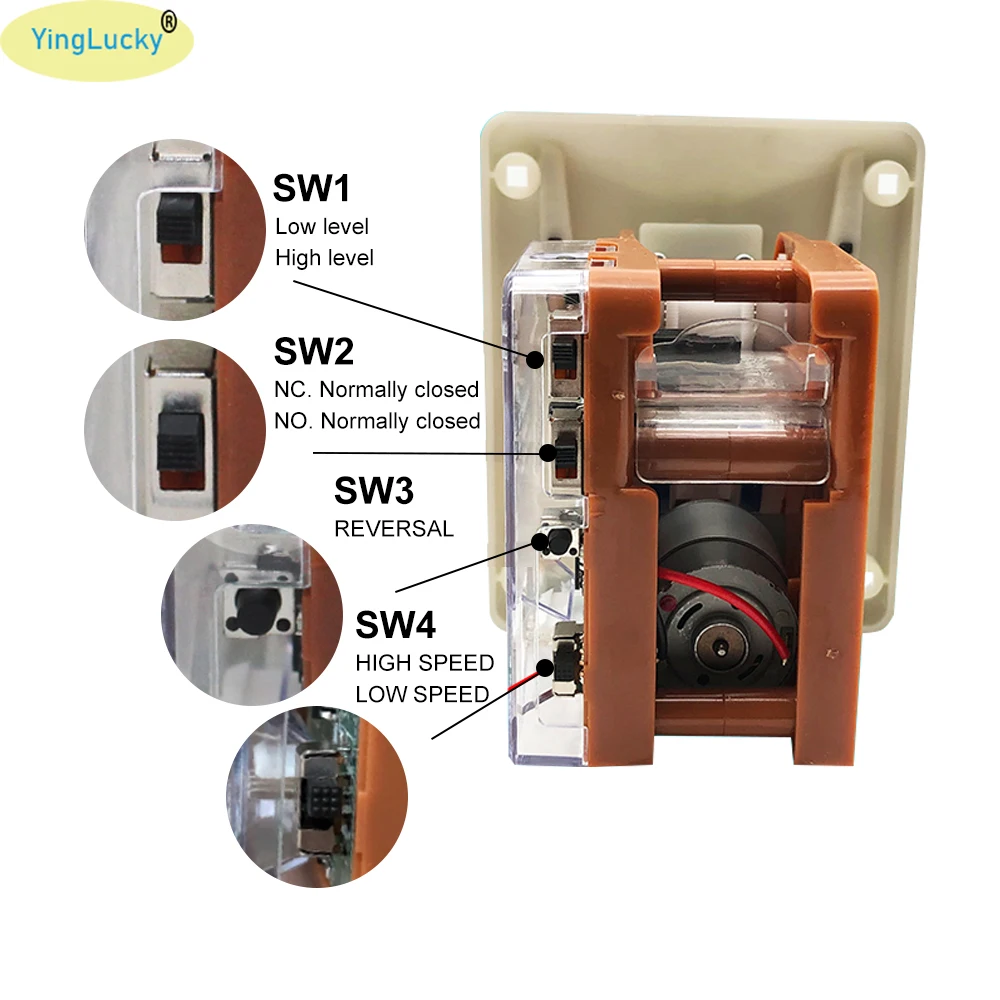 1 Pcs Lotterie Ticket Dispenser Lange Lotterie Hohe Geschwindigkeit Erlösung Arcade Slot Angeln Automaten Spiel Maschine Punktzahl Gerät