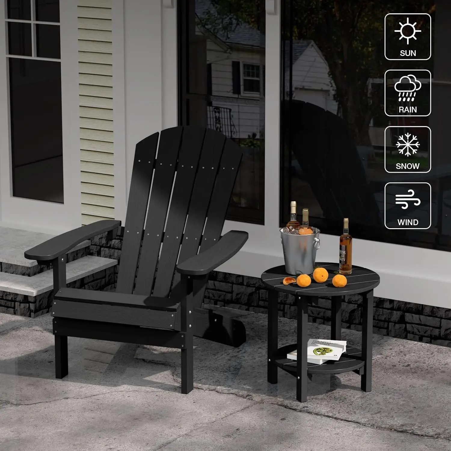 Adirondack Side Table, 18