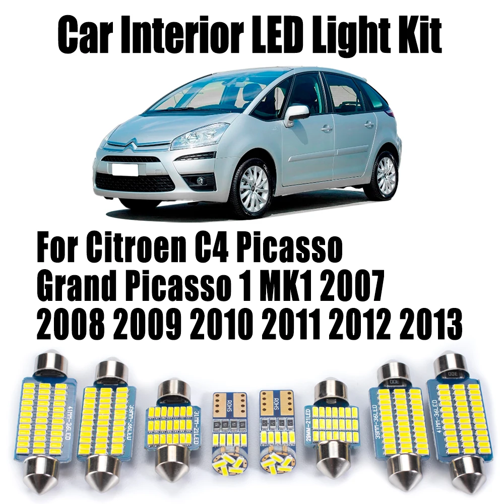 14Pcs Car Led Inter…