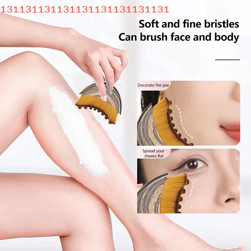 

Portable Lymphatic Contour Face Brush Multi-function Brushing Face Brush Lymphatic Drainage Massager For Chin Sculpting Tool