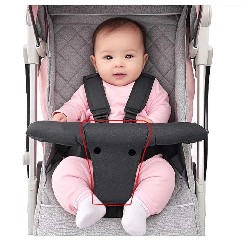 Baby Stroller Anti-Slip Protector Buggy Harness for Armrest Infant Front Belt Cover Accessories Strap Fabric High Quality
