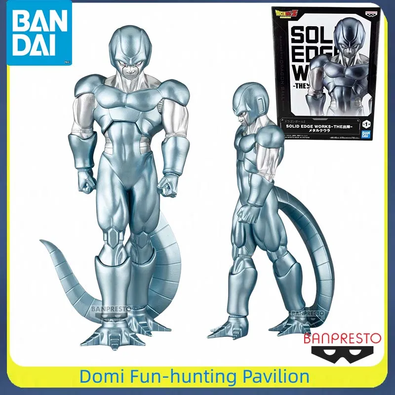 

Bandai Original BANPRESTO DRAGON BALL Z SOLID EDGE WORKS Anime Figure COOLER Finished Model Collectible Toys Gift Ornaments