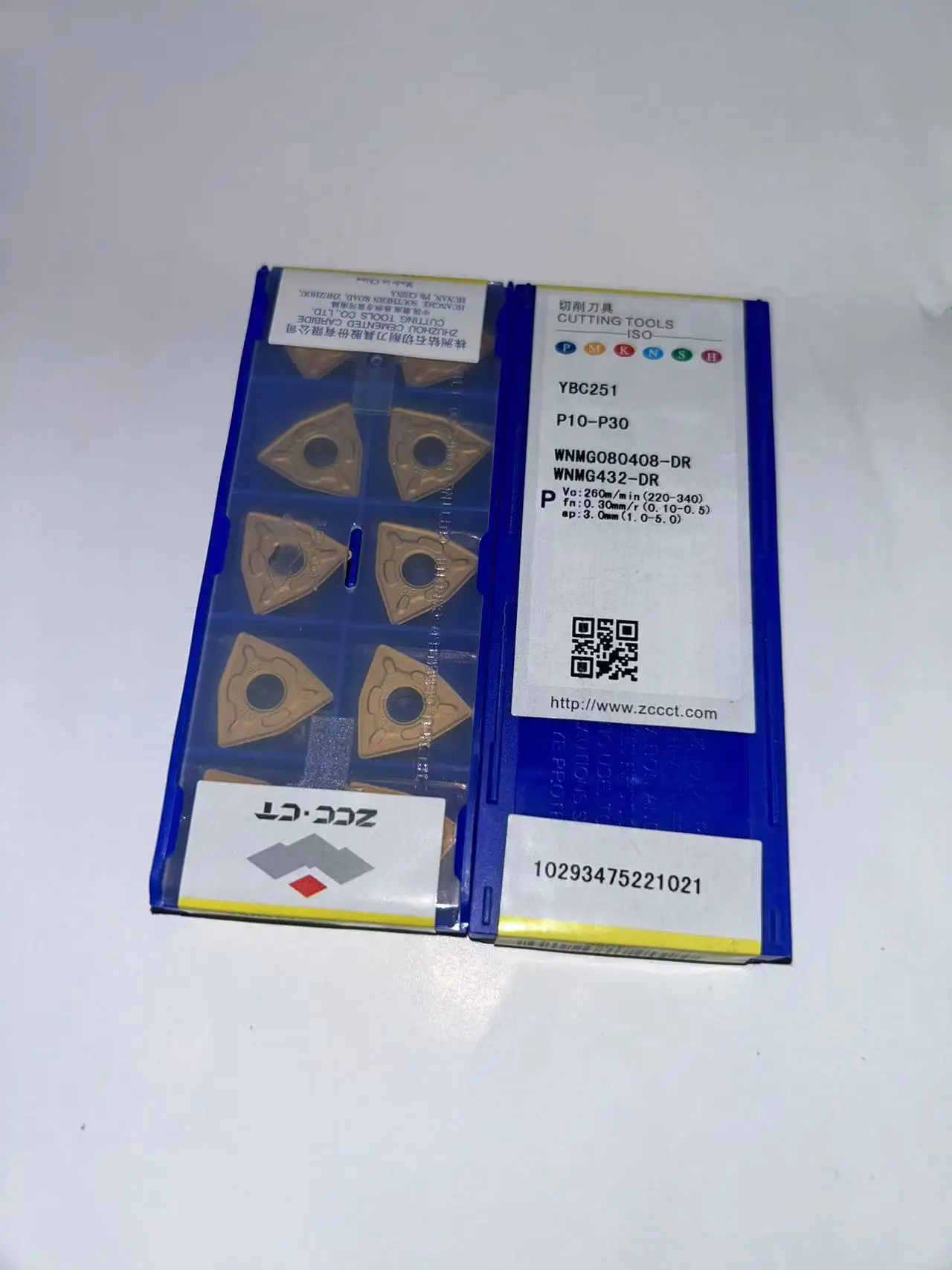 WNMG080408-DR YBC152/WNMG080412-DR YBC152/WNMG080408-DR YBC251/WNMG080412-DR YBC251 CNC Turning Blade Indexable Inserts 10PCS