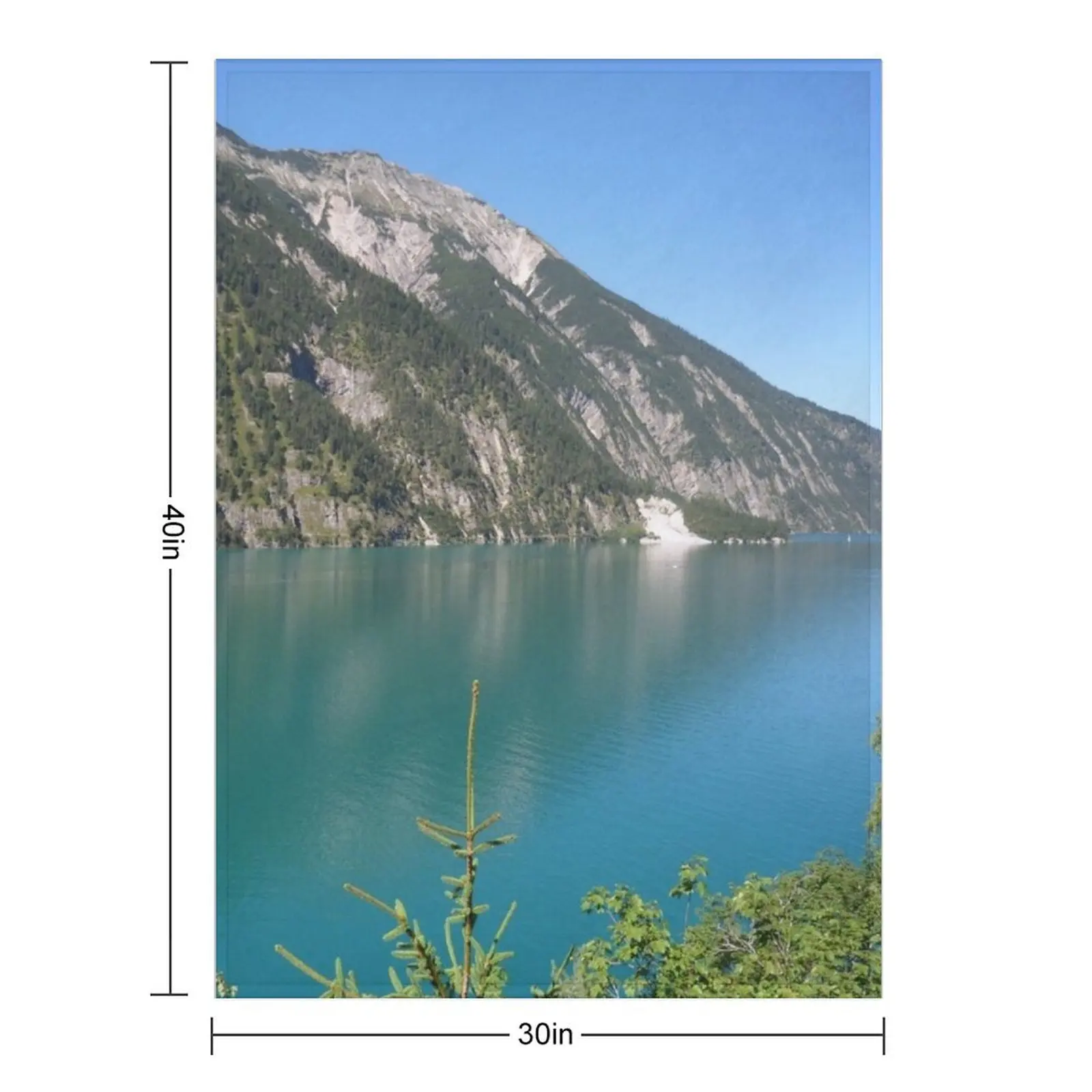 오스트리아 담요 여행용 장식 침구 소파용 얇은 담요