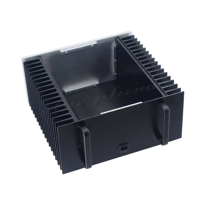 430*200*418mm 4320A All-aluminum Power Amplifier Case Class A Cooling Chassisx Post Amplifier Chassis Shell DIY Box