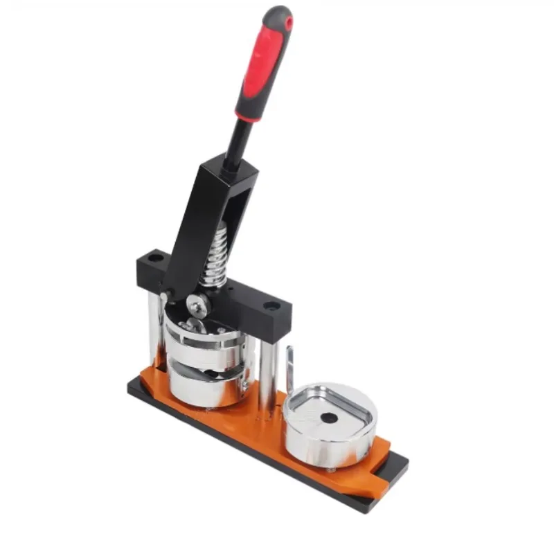 

【Brand New】 Brand Automatic Pin Badge Maker Metal Magnetic Printer Magnet Fridge Freezer Photo Machine New Condition Motor PLC C