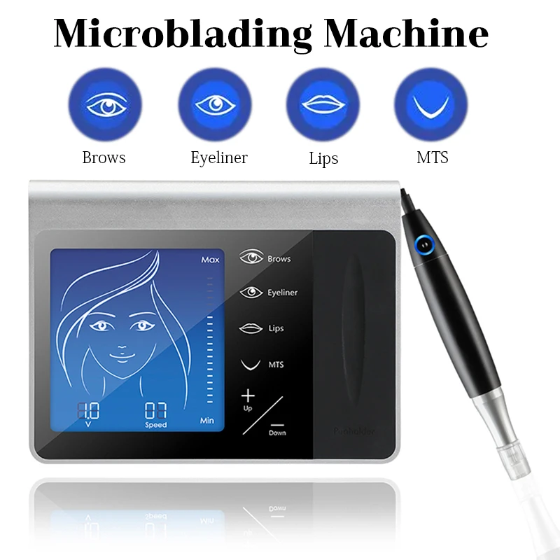 Digital Permanent Makeup Kit Professional Digital Eyebrow Lip Eyeliner Body Pen Machines Sets MTS PMU rotary tattoo machine part