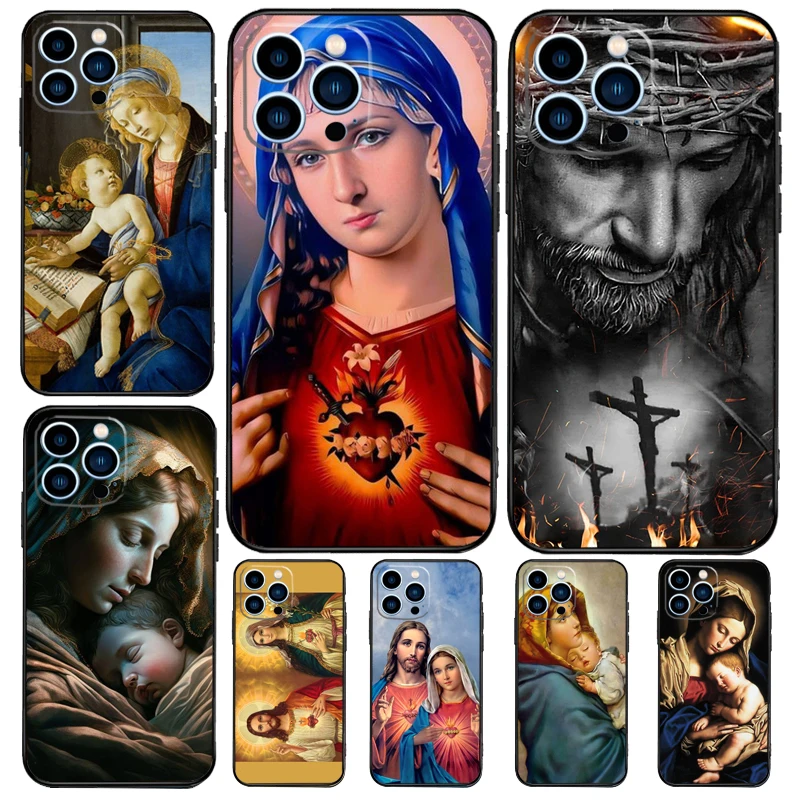 حافظة مريم العذراء وسوع لهاتف ZTE Nubia RedMagic 10 Air 5G 6 7 7S 6S Pro RedMagic 10S 9S 8s 8 9 10 Pro Plus #1