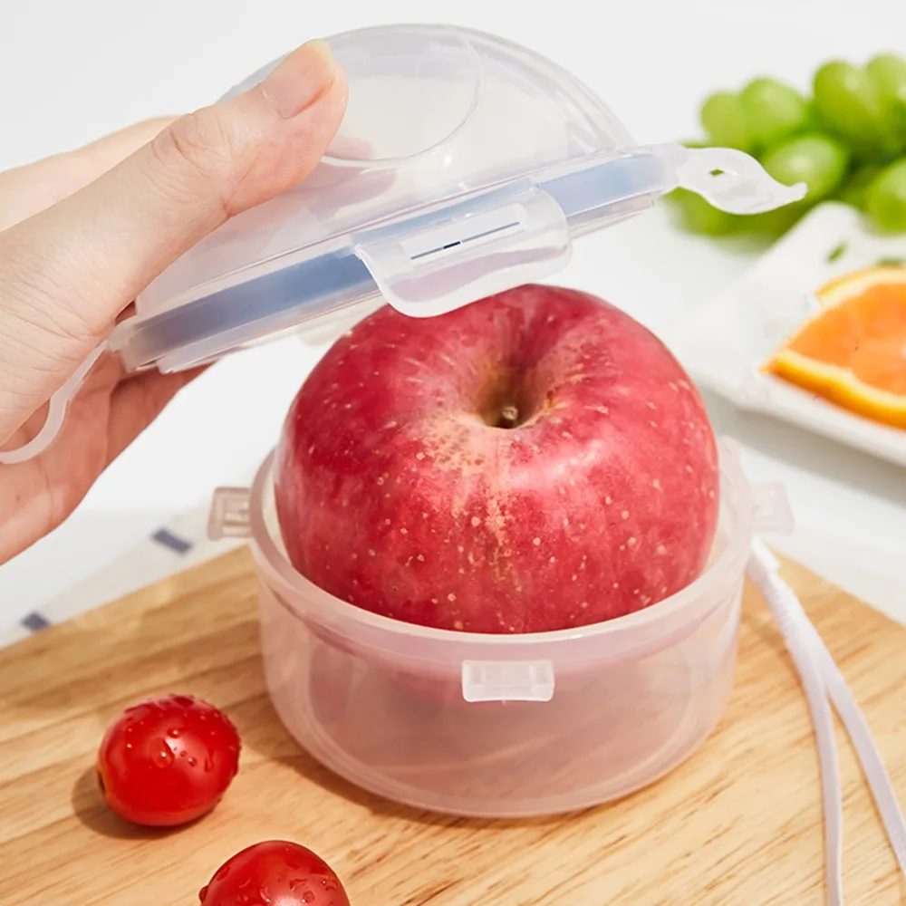 Portable Onion Storage Container Reusable With Lid Fruit Storage Container PP Airtight Containers Vegetable Storage Container