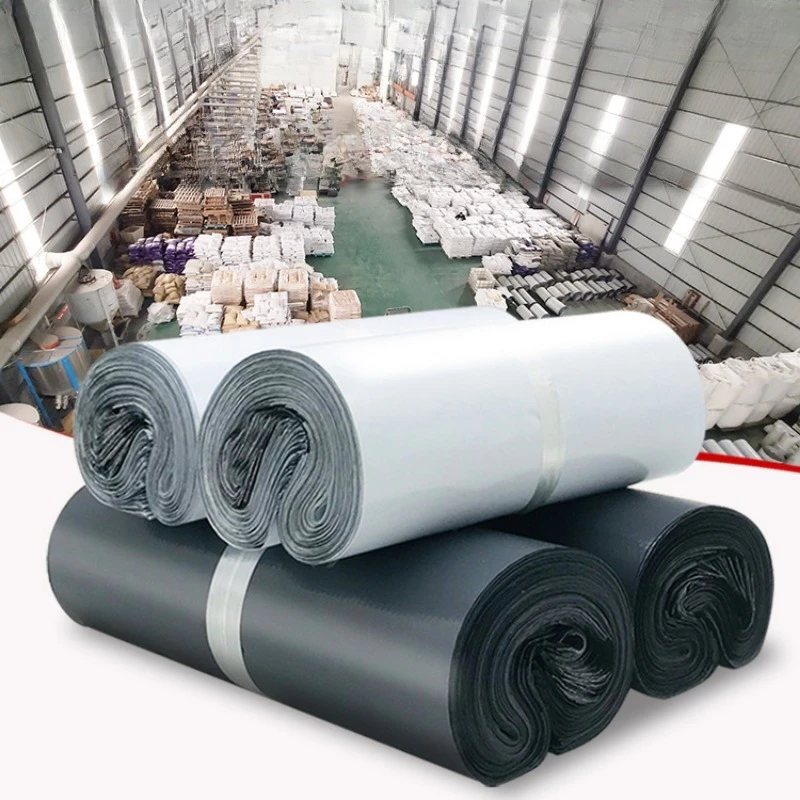 White Waterproof Thick Plastic Courier Bags Shipping Mailing Envelopes Logistics Packaging Express Delivery Bag For Business