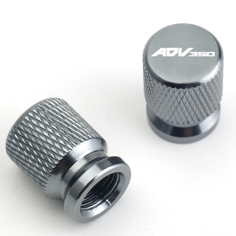 لهوندا ADV350 ADV 350 2021-2023 صمام الإطارات المعدنية منفذ الهواء الجذعية غطاء قبعات 2 قطعة اكسسوارات الدراجات النارية يغطي محكم
