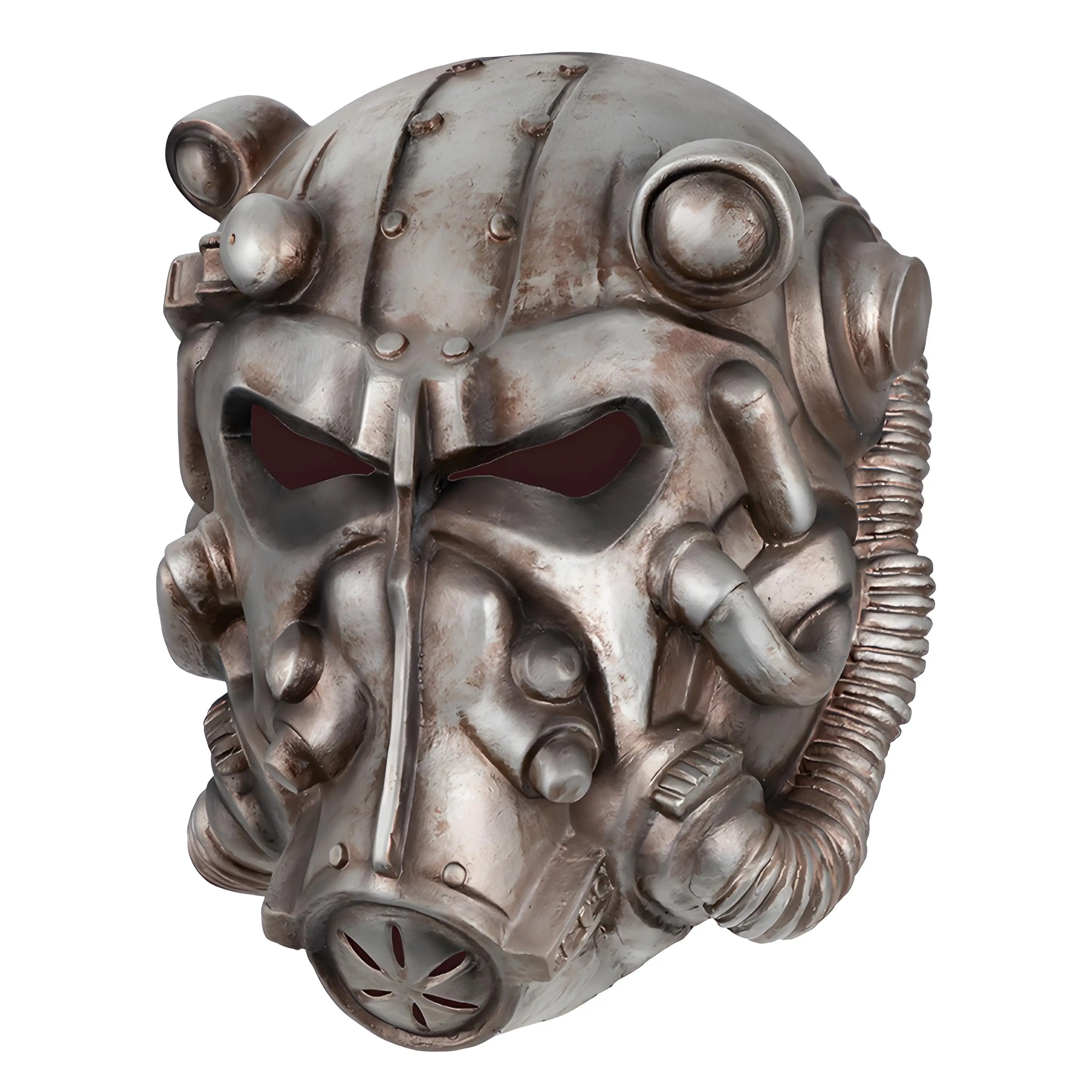 Scary Biohazard Gass Mask Latex Headgear Women Man Halloween Cosplay Party Mask for Bar & Haunted House Steampunk Full Head Mask