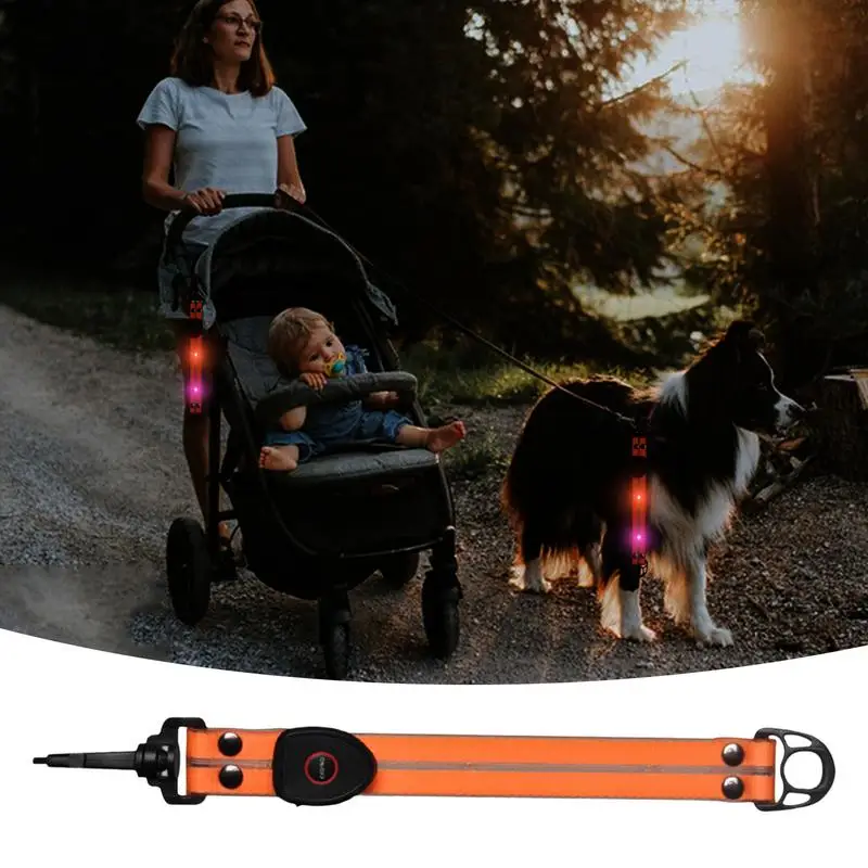 Reflective Bands High Visibility Reflective Walking Gear USB Rechargeable Reflective Walking Gear High Visibility Straps