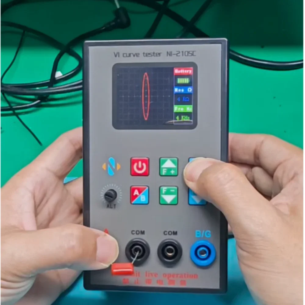 New Arrival! With 2.0 Inch TFT Screen VI Curve Tester Dual Channel Simultaneous Display