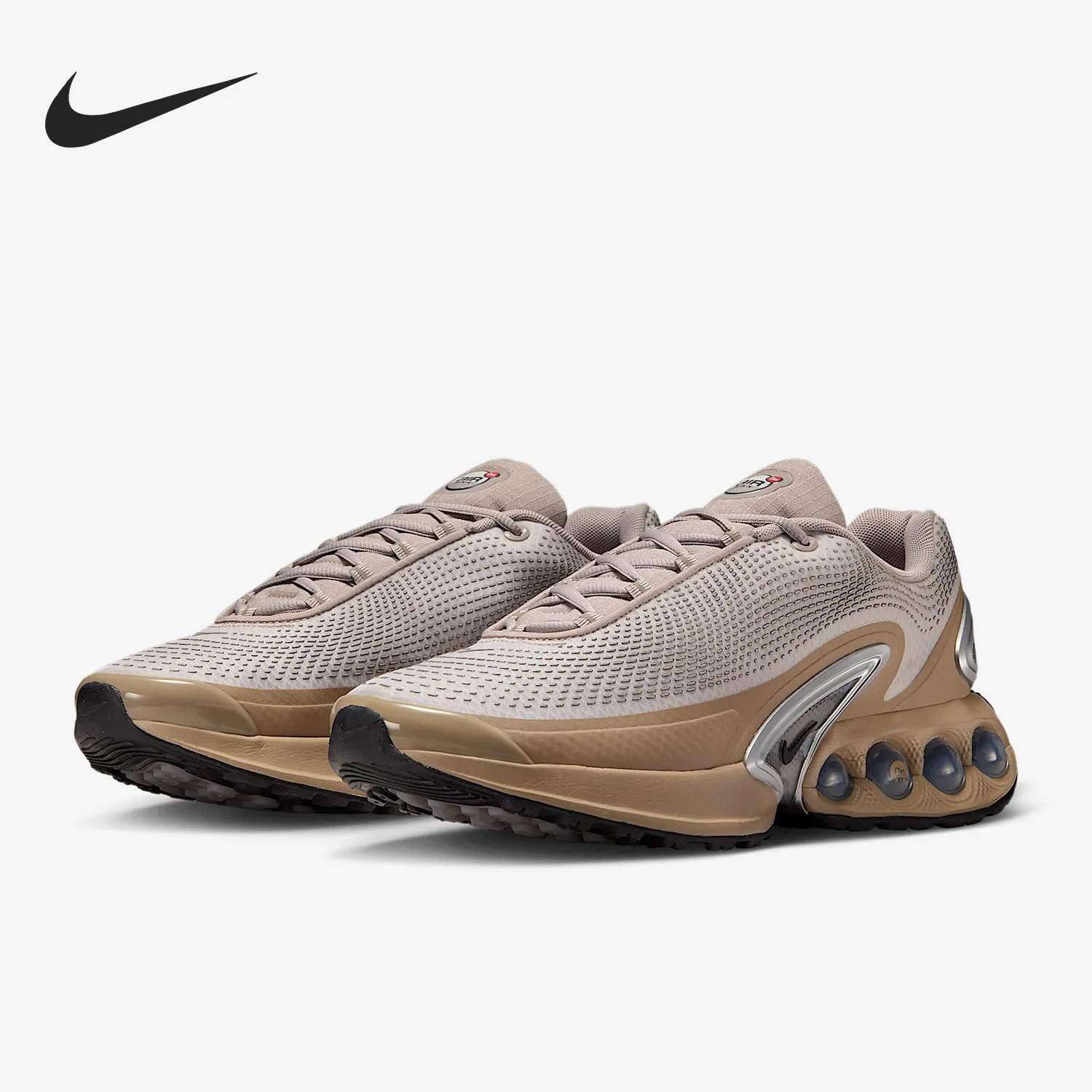 Nike DV3337-019 Men Running Shoes Knit Upper Air Cushion Shock Absorbing Casual Sneakers