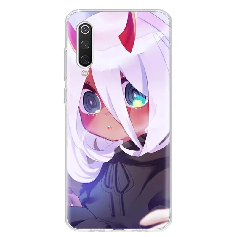 Zero Two Darling in the FraXX For Xiaomi Redmi Note 13 12 11S 11 10S 10 Pro Phone Case  11T 11E 9S 9 8T 8 7 Plus Fundas Cover Co