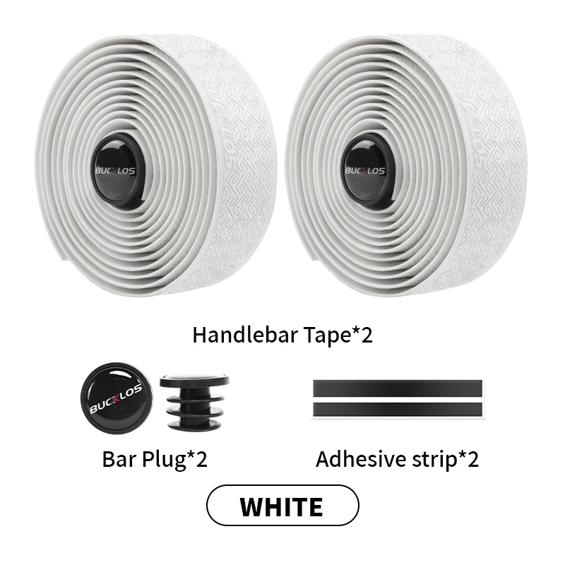 BUCKLOS Rennrad Lenkerband Rutschfestes PU EVA Fahrradlenkerband Rennrad Drop Bar Tape Rennrad Zubehör