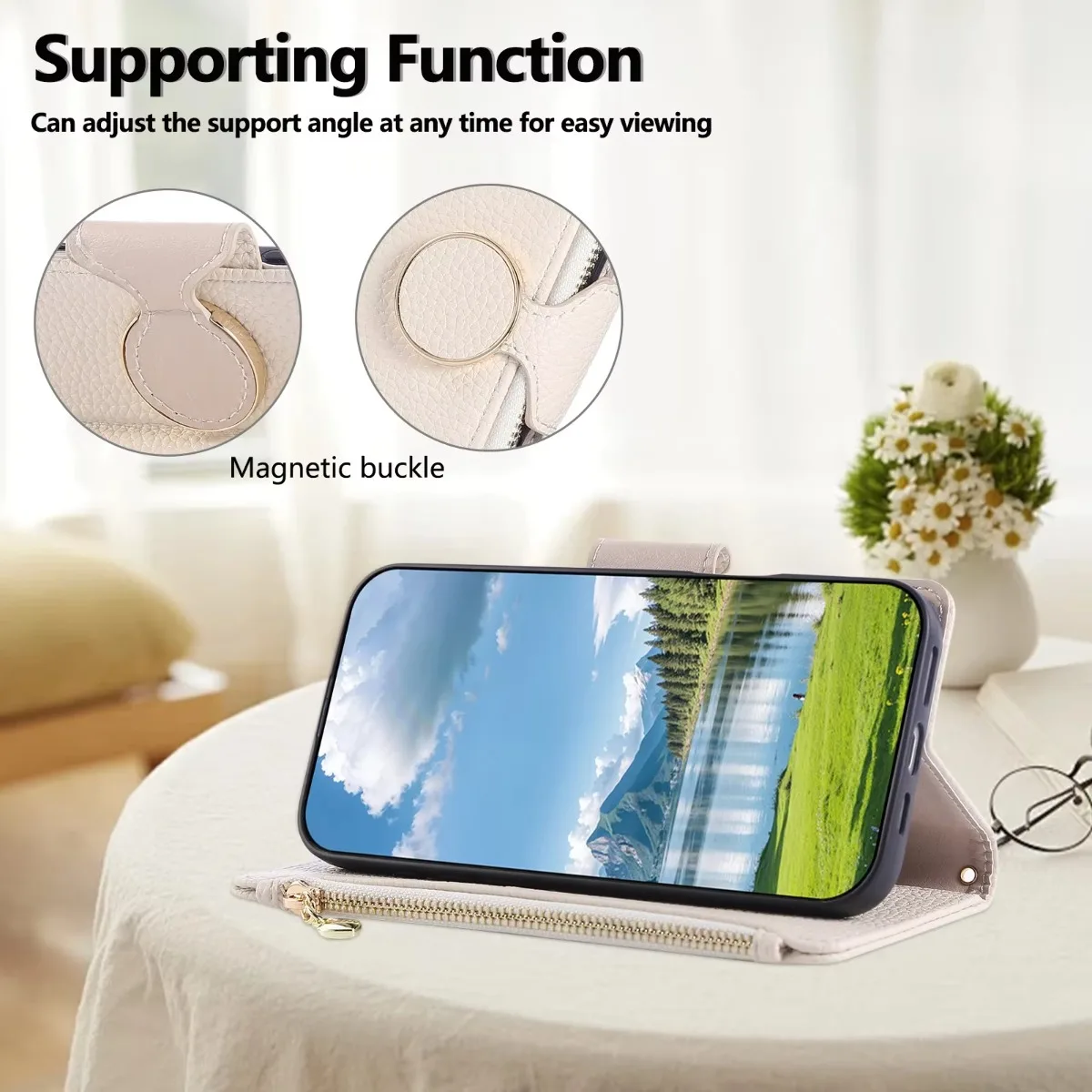 Crossbody الحبل محفظة قضية الهاتف لسامسونج غالاكسي A56 A36 A16 A26 A06 A55 A05 A35 A24 A34 A54 A25 A15 A14 A33 A53 A52 #4