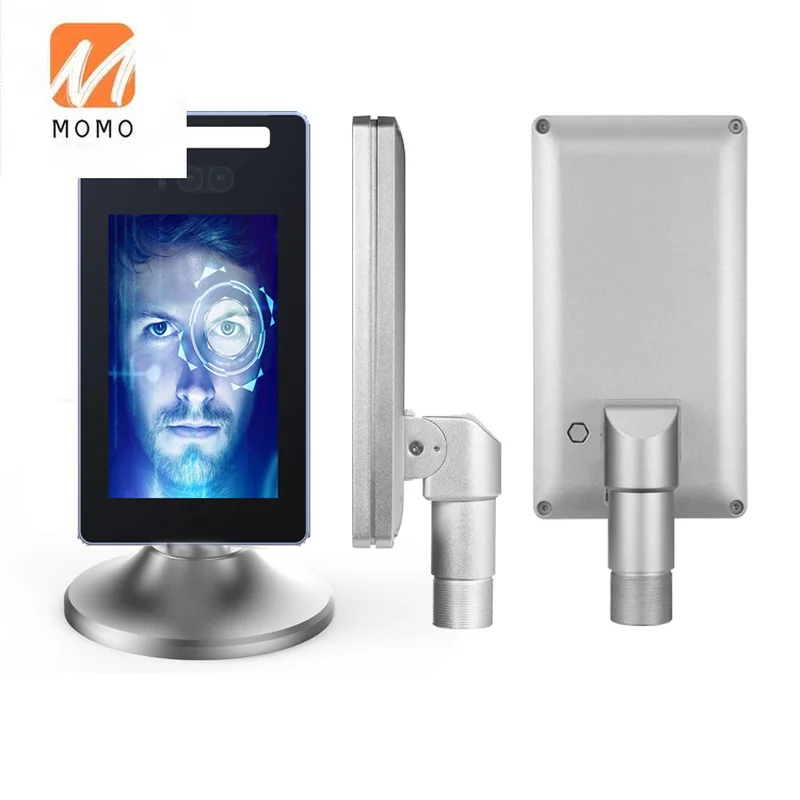 Camera temperature facial device door lock measurement time attendance system face recognition terminal