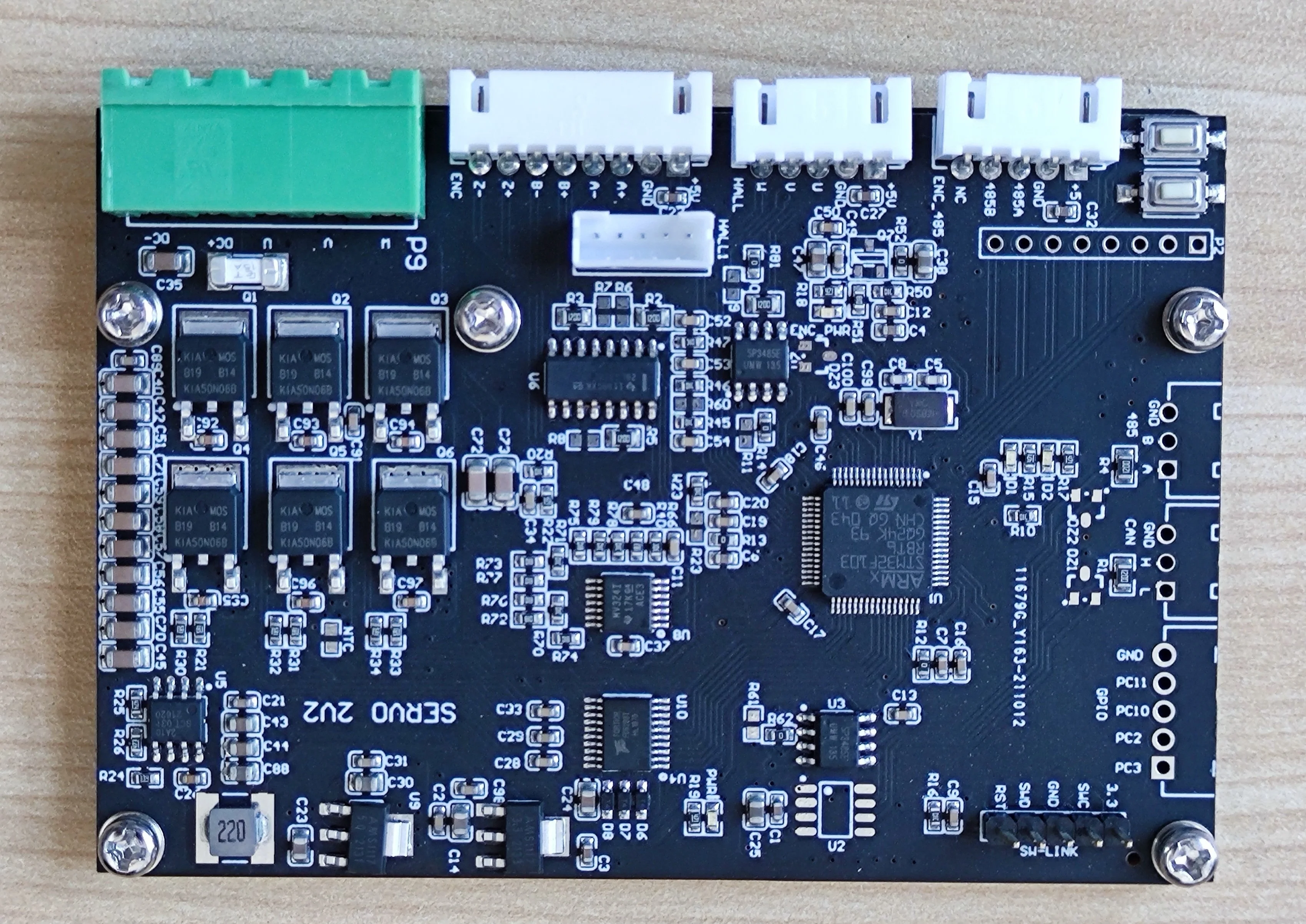 

Servo Motor Development Board BLDC Three-phase Motor FOC Control Current Loop Speed Loop Position Loop