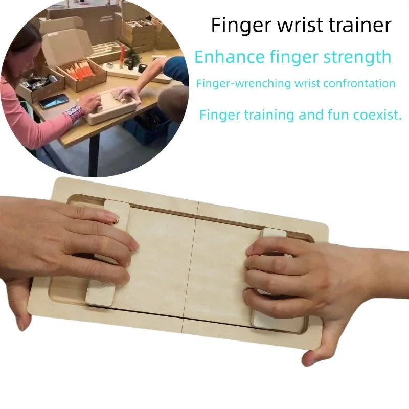 Fun Finger Wrist Trainer Rock Climbing Finger Exercise Testing Tool Competition Board Game Enhance Finger-wrenching Strength