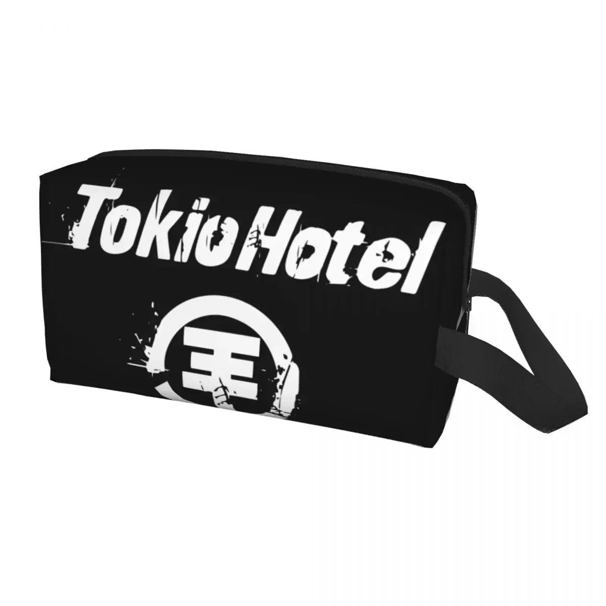 Tokio Hotels Makeup Bag for Women Travel Cosmetic Organizer Cute Heavy Metal Music Rock Storage Toiletry Bags