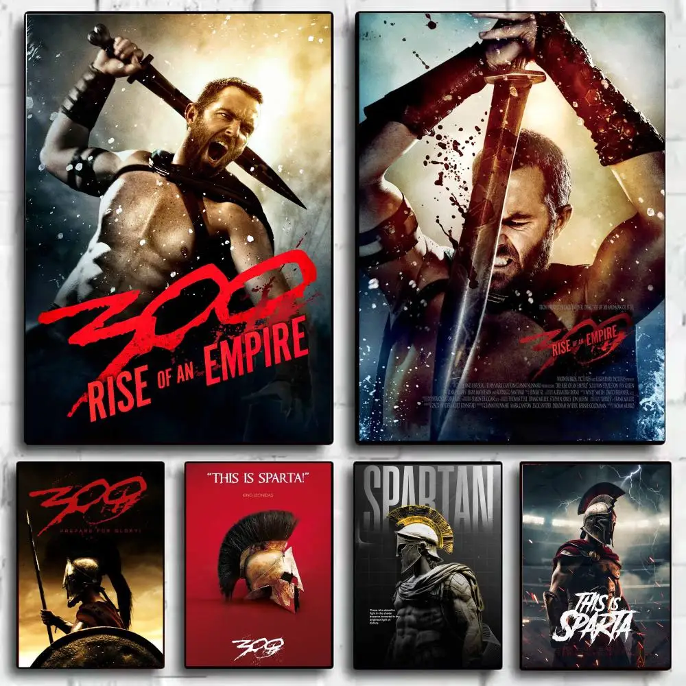Movie S-Sparta 300 Warrior Poster Modern  Wall Art Aesthetic Minimalist Bedroom Decor Cafe Home Gift