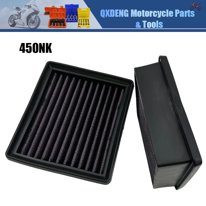 1 Stück Motorrad-Luftfilter für CFMOTO 450SR 450NK 450MT 450CL-C 450SRS 450SS CF400-6 Ansaugluftfilter Ersatz P-CF45S23-01