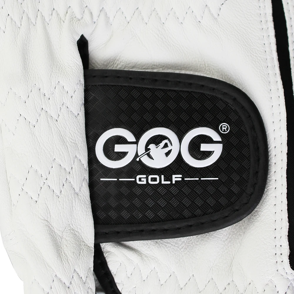 Men's Genuine Sheepskin Leather Golf Gloves 4