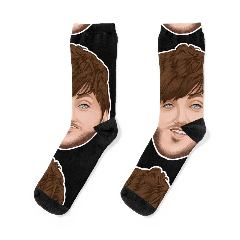 

JAMES ARTHUR Socks moving stockings luxury compression basketball Socks Male Women's