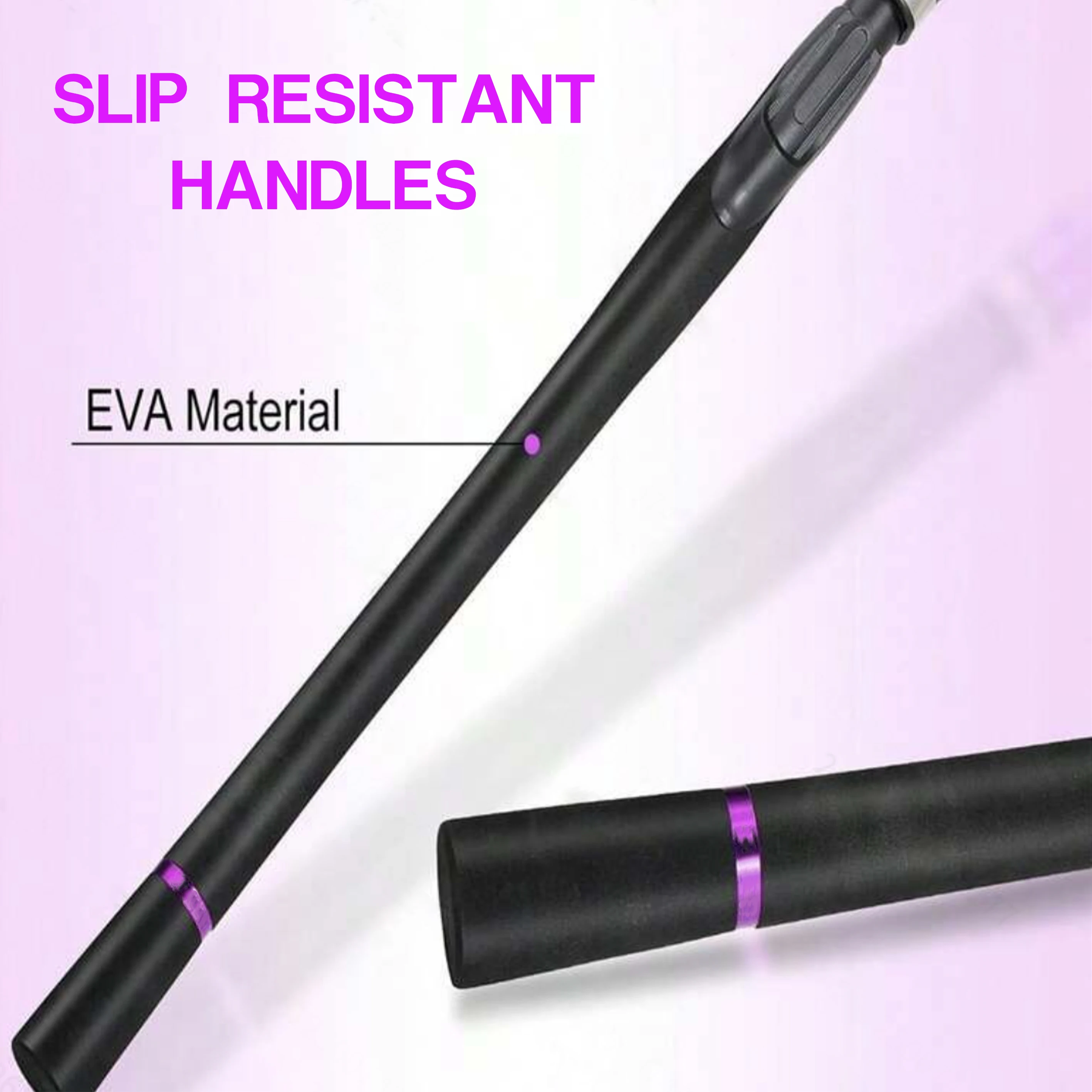 Offshore Seawater Fishing Rod with 2m Sections Designed in Carbon Fiber Material. the Tip Is Solid Carbon Fiber. It Is Lightweight, Strong and Durable, Responsive and Has an Extra Long Eva Handle. Suitable for Various Outdoor Waters