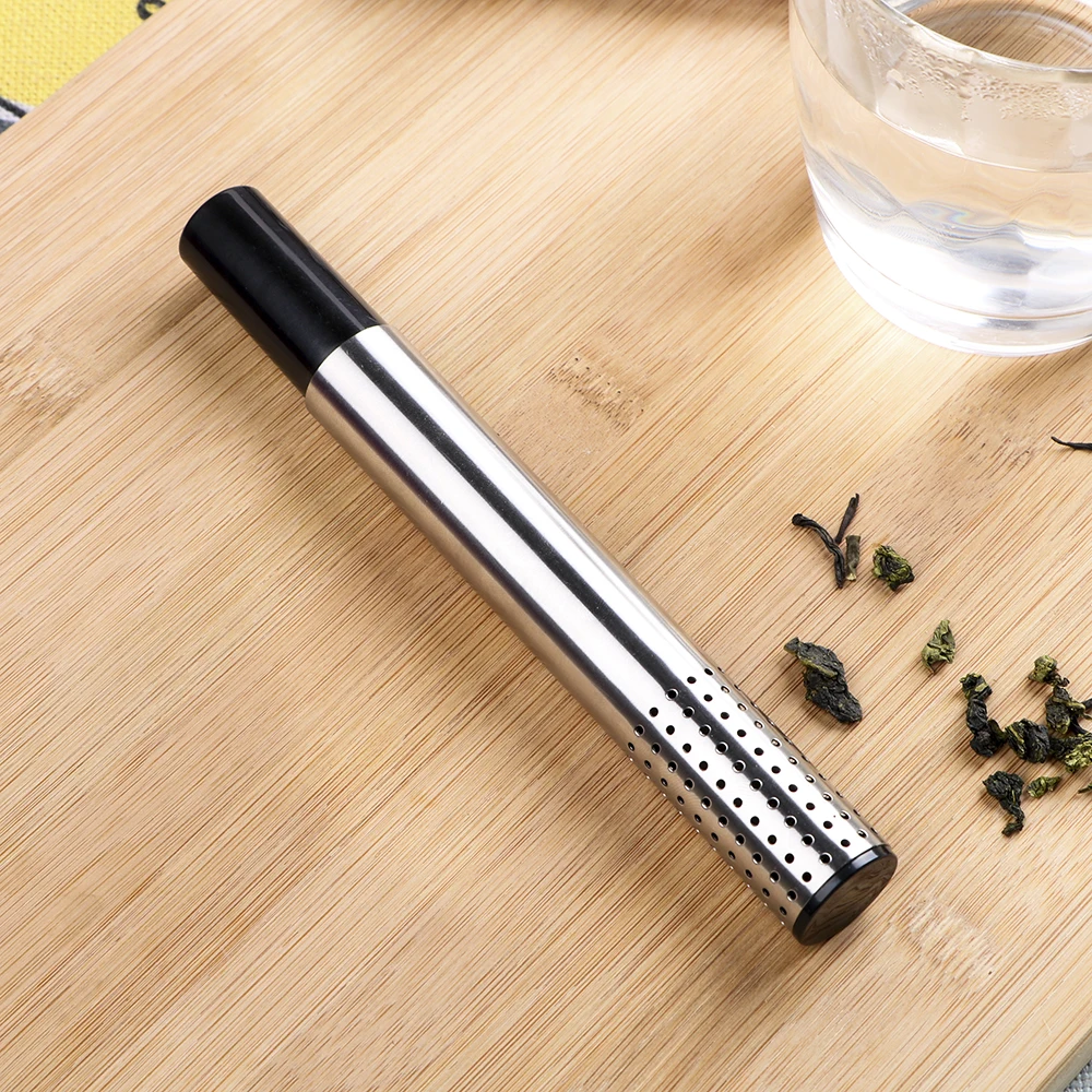 Stainless Steel Coffee Loose Leaf Herbal Holder Tea Infuser Strainer Filter Reusable Teapot Spices Soup Tools Tea Stick