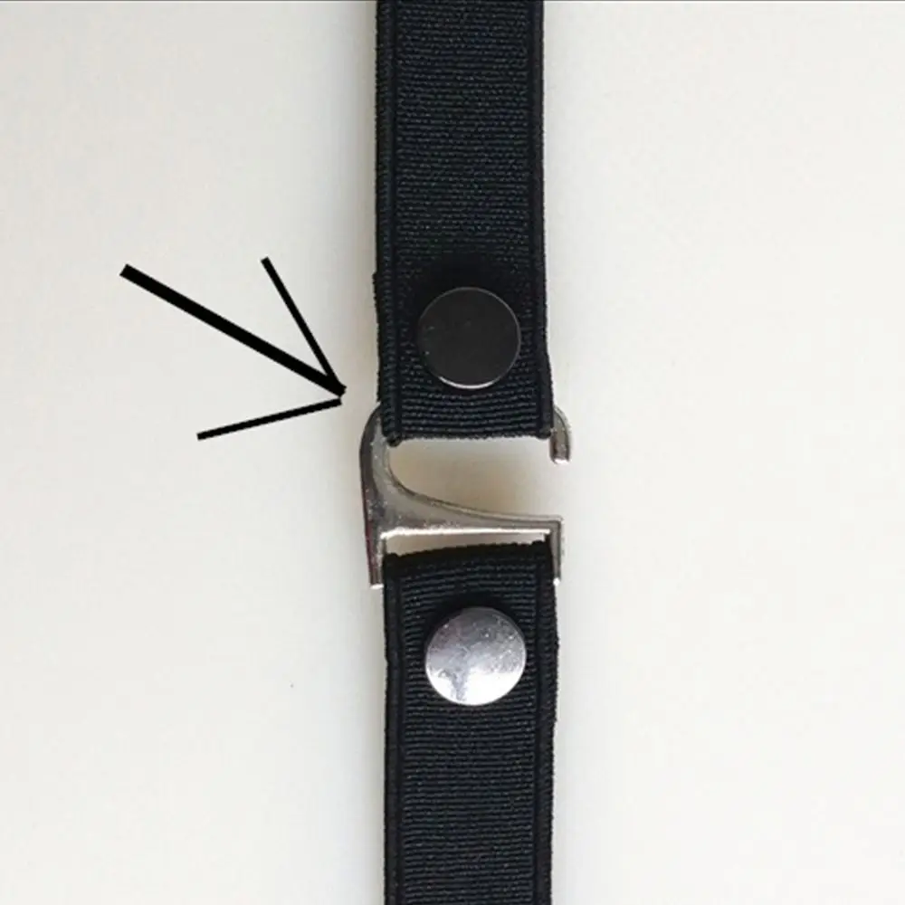 1 Pairs Women High Elastic Anti-loose Safety Buckle Shoe Straps Anti-skid Straps High Heels Holding Bundle Shoelace