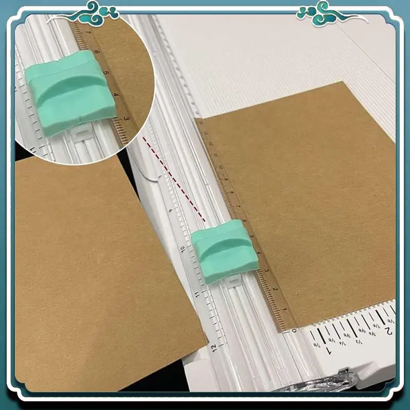 سهلة الاستخدام 12X12 بوصة قطع الورق الحرفية قابلة للطي التجعيد الة قطع الورق قابلة للطي وتسجيل لتغطية الكتب وصندوق الهدايا والصور #6