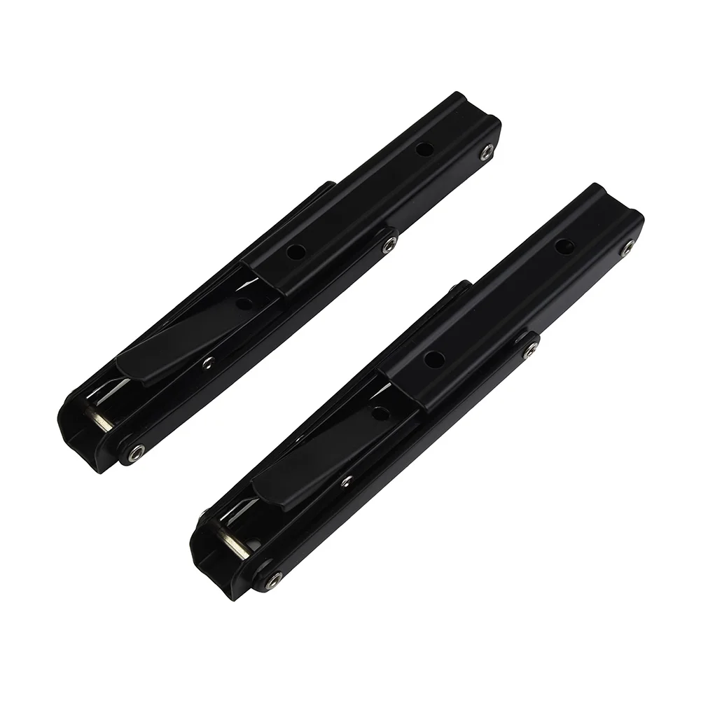 Set of 2 Folding Bracket Supports for Campervan Table Shelf with Stainless Steel Triangular Design for Motorhome Use