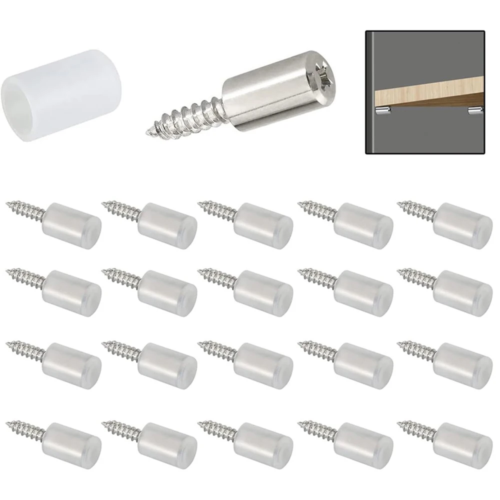 200/50 шт. саморезы, многослойный держатель тарелки, фиксированная опора для шкафа, штифты для полки с нескользящим рукавом, кухонная утварь