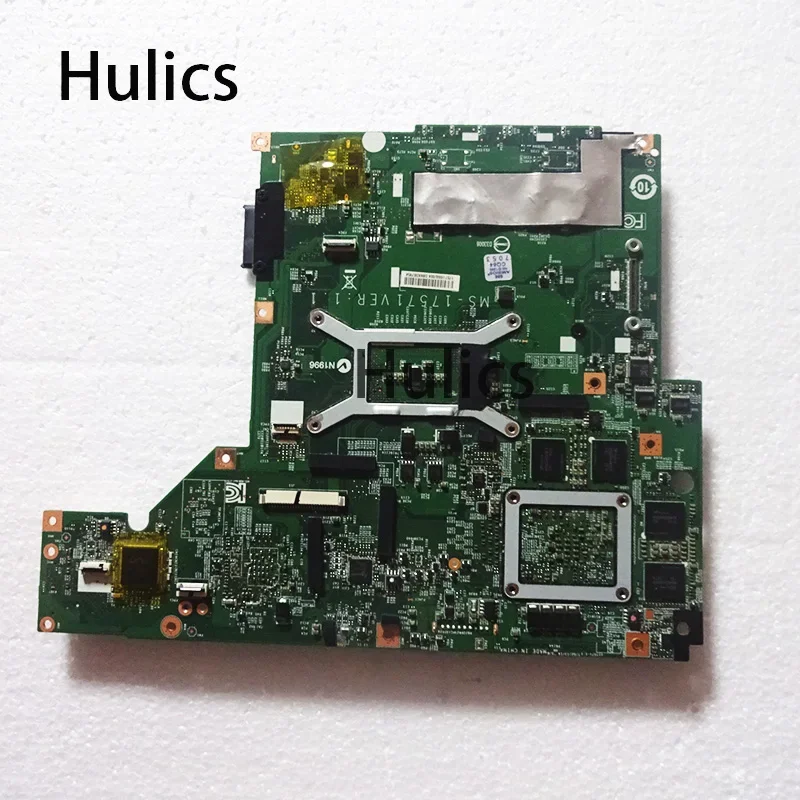 Hulics Used FOR MSI GE70 Laptop Motherboard MS-1757 MS-17571 VER 1.1 N14E-GE-A1 Mainboard