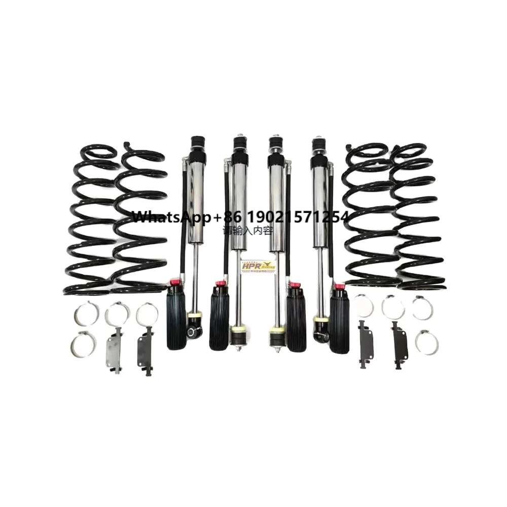 

High-Quality0-8 Inches Custom Nitrogen Gas Charged Adjustable Shock Absorber Suspension Lift Kit for LandCruiser 80