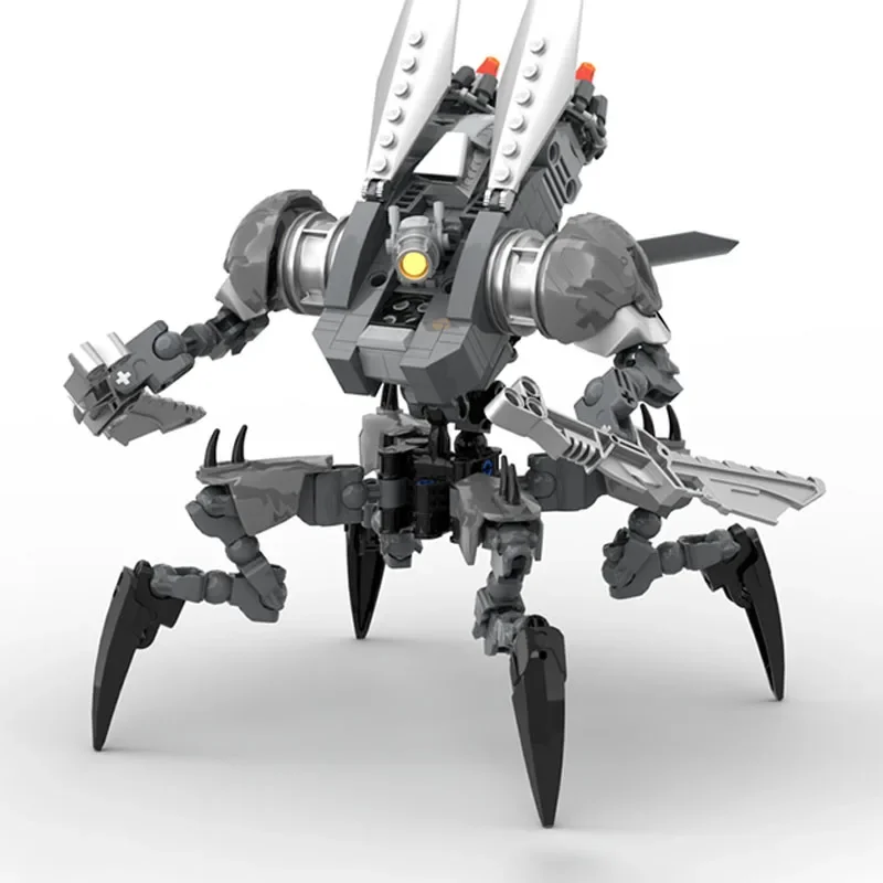 

400PCS Moc The Gray Recluse Robat Building Block Warhammerses 40k present for Kid Creativity and Operational Ability Training