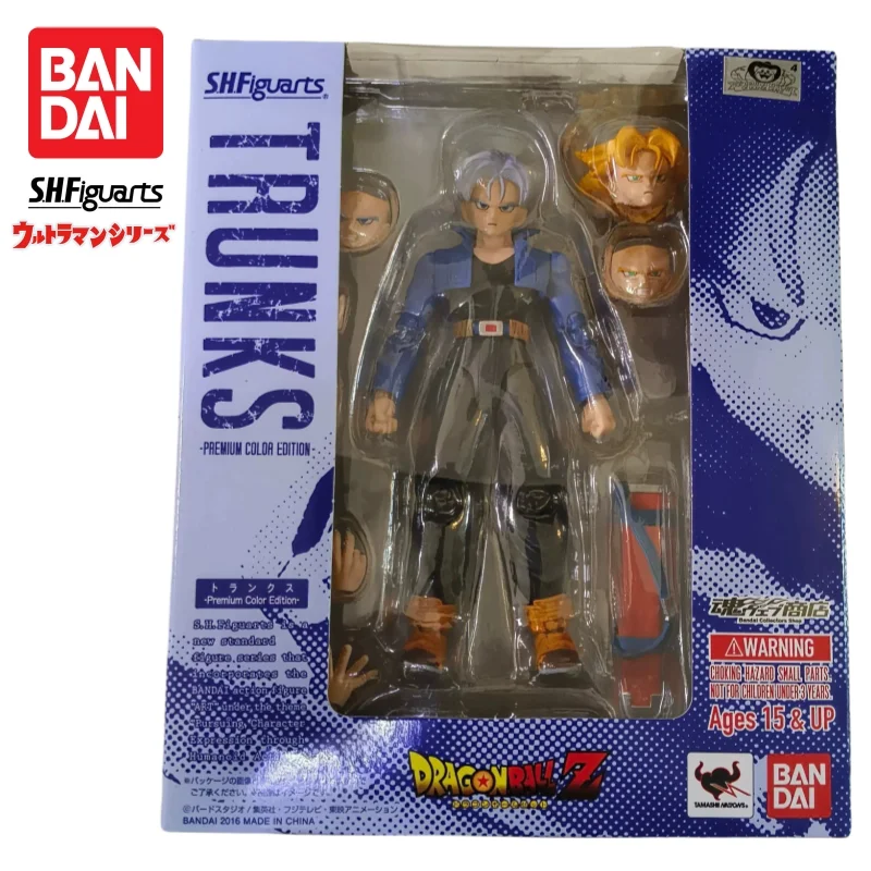 

In Stock Bandai S H Figuarts Original Dragon Ball Trunks Doll Brand New Boxed Action Figure Anime Characters Model Garage
