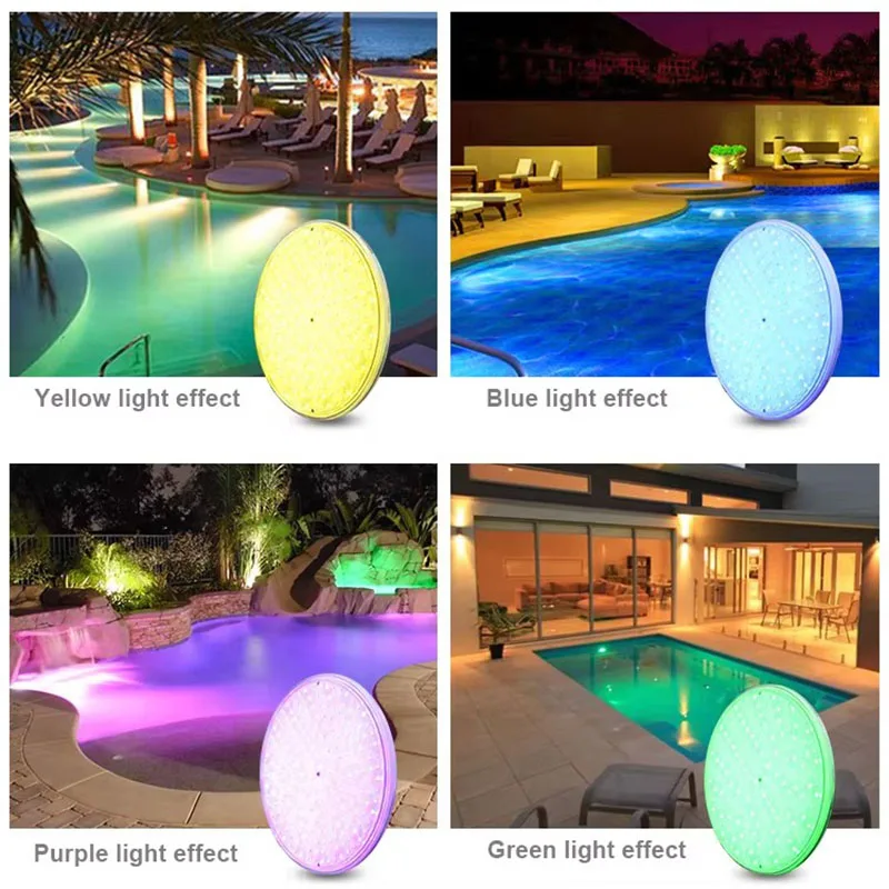 Luce tedesca 18W 35W 42W luce per piscina riempita di resina Piscinas RGB interruttore sincrono Off/On sostituzione alogena PAR56