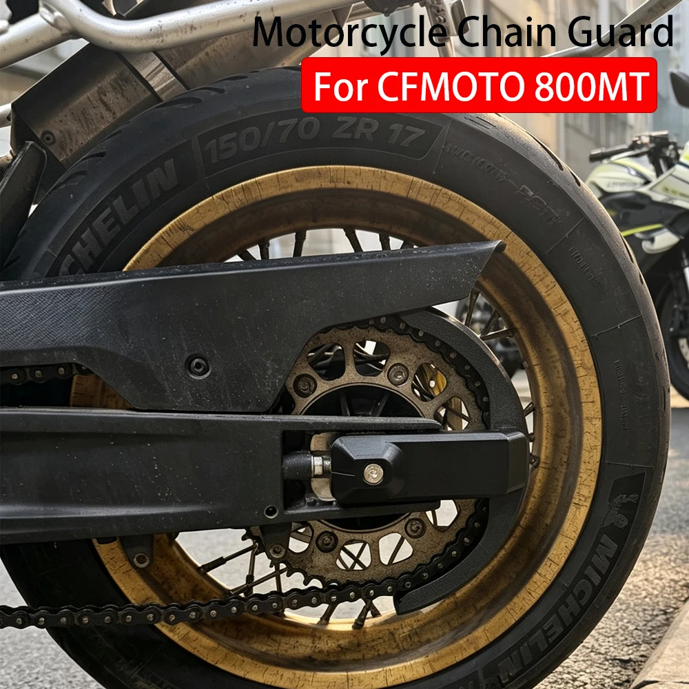 For CFMOTO 800MT 800 MT Motorcycle Chain splash protection cover Waterproof cover New 800mt 800 mt Accessories
