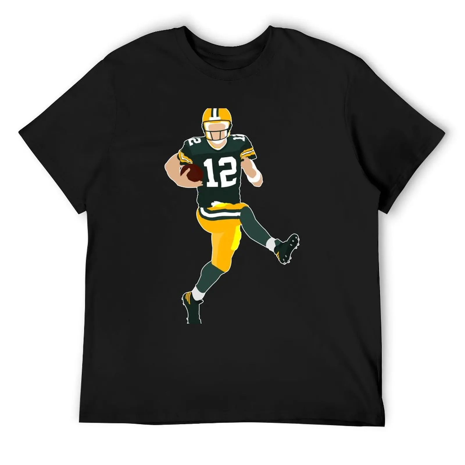 

Green Bay Quarterback T-Shirt oversized new edition Clothing vintage graphic tee fitted t shirts for men