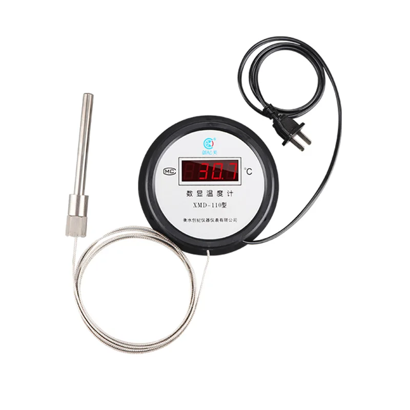 

Промышленный цифровой термометр для духовки с зондом из нержавеющей стали, водонепроницаемый высокотемпературный цифровой термостат