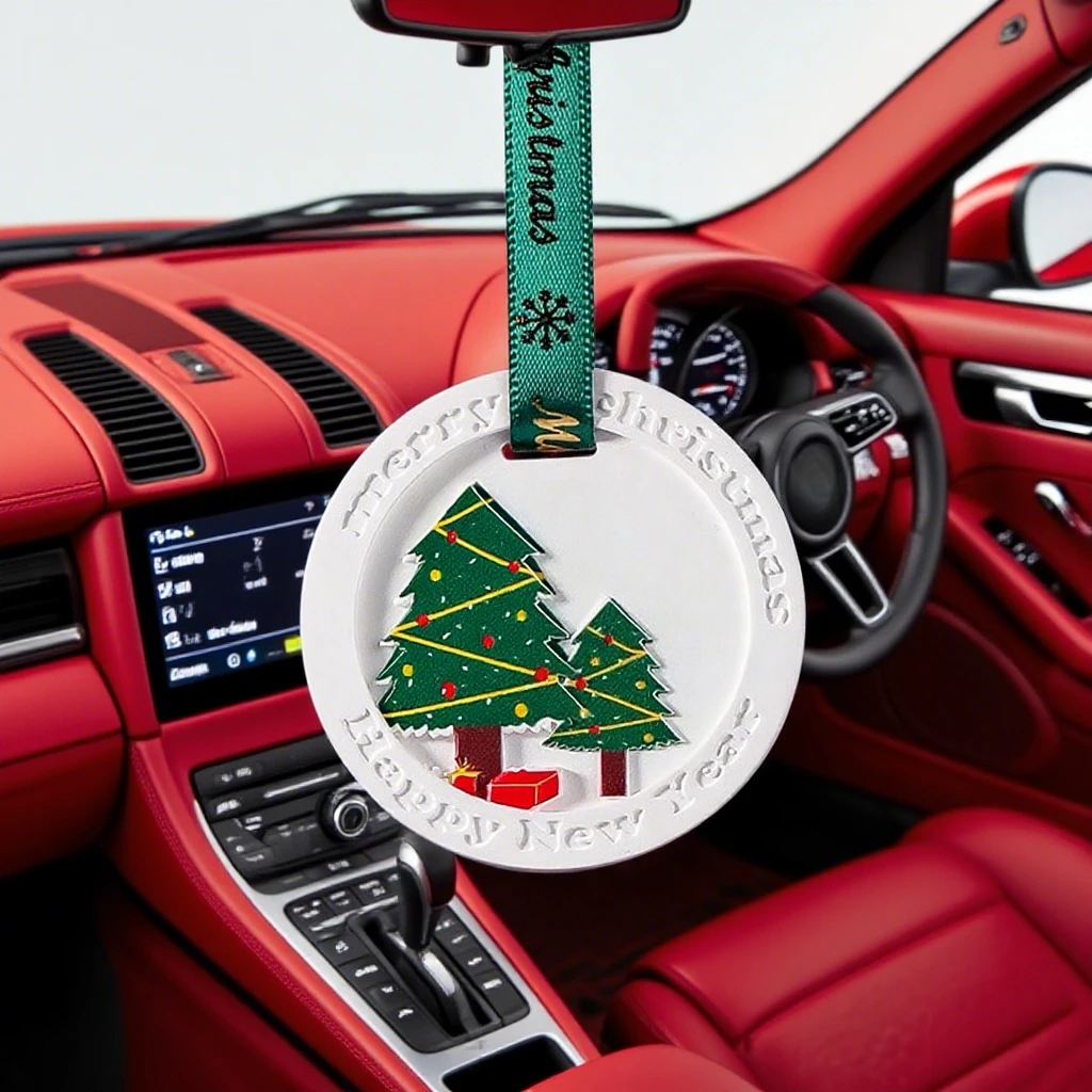 

Car pendant, Christmas tree gift box, gift pendant, home Christmas atmosphere decoration, aromatherapy pendant, Christmas gift