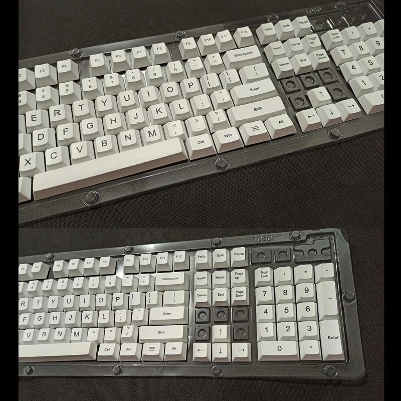 

ANSI Layout Dye Subbed 108Keys Cherry Белый колпачок для MX 61/87/104/108